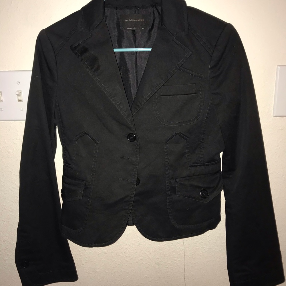 BCBGMAXAZRIA Blazer size 2 (black)